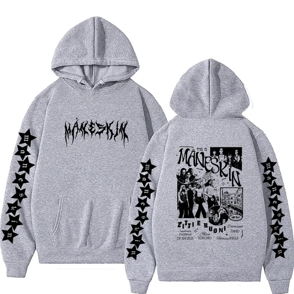 Maneskin Double Sided graphic print