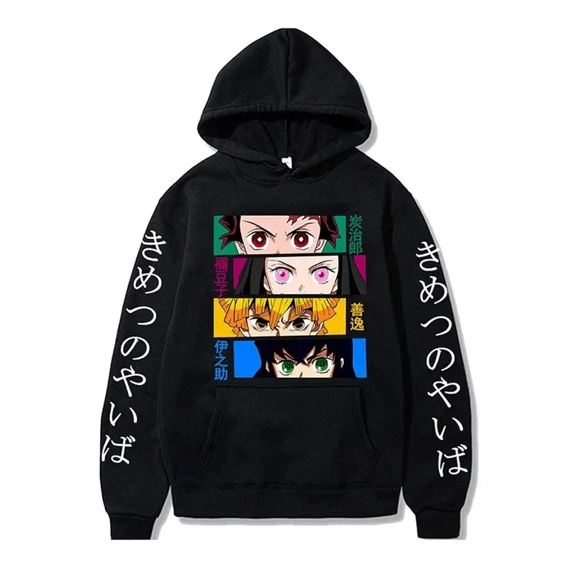 New Demon Slayer Graphic Printed Hoodie Sweatshirt