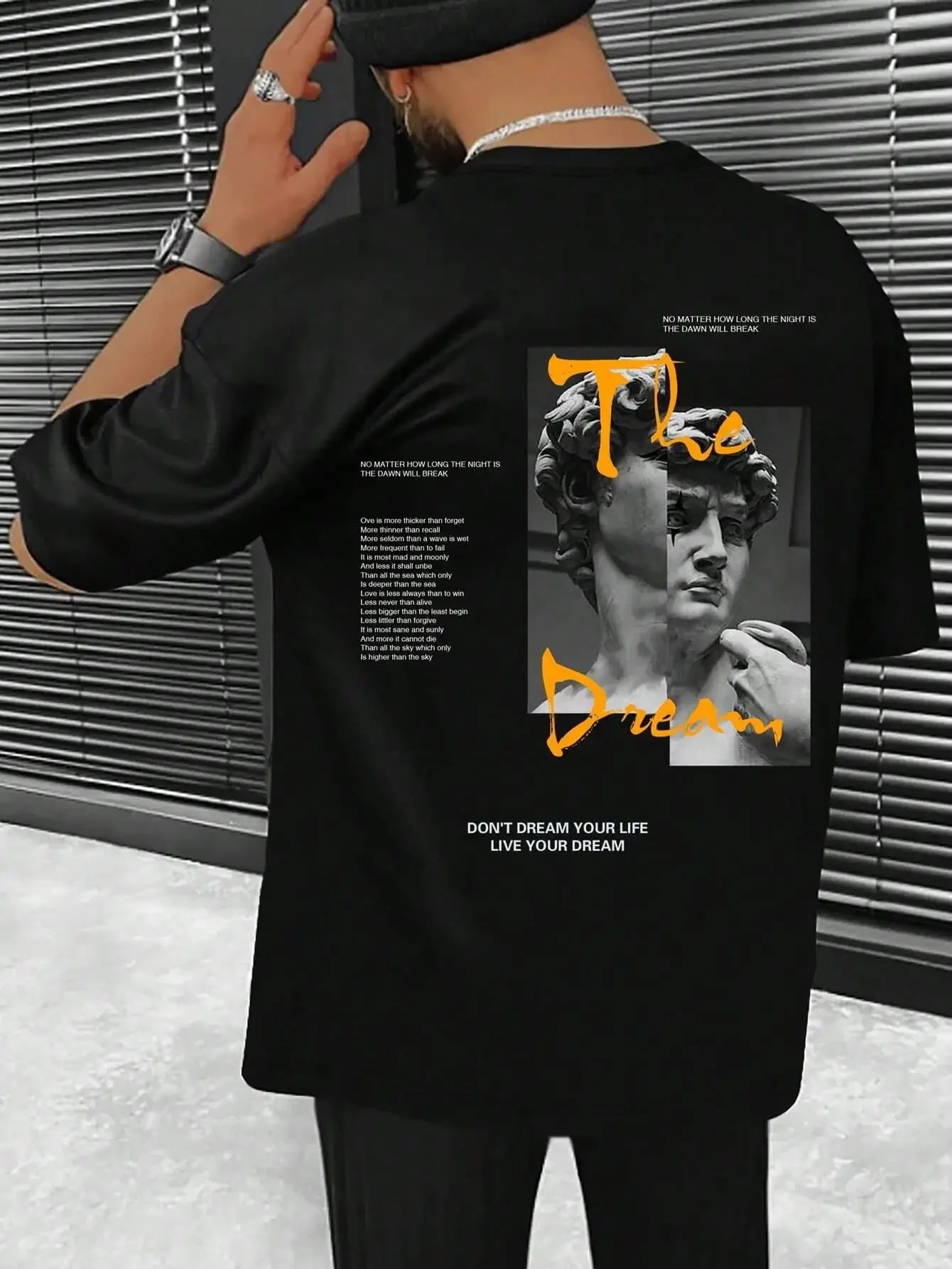 Streetwear Don'T Dream Your Life Live Your Dream T-Shirt