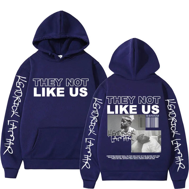 They Not Like Us Album Rapper Kendrick Lamar Hoodies