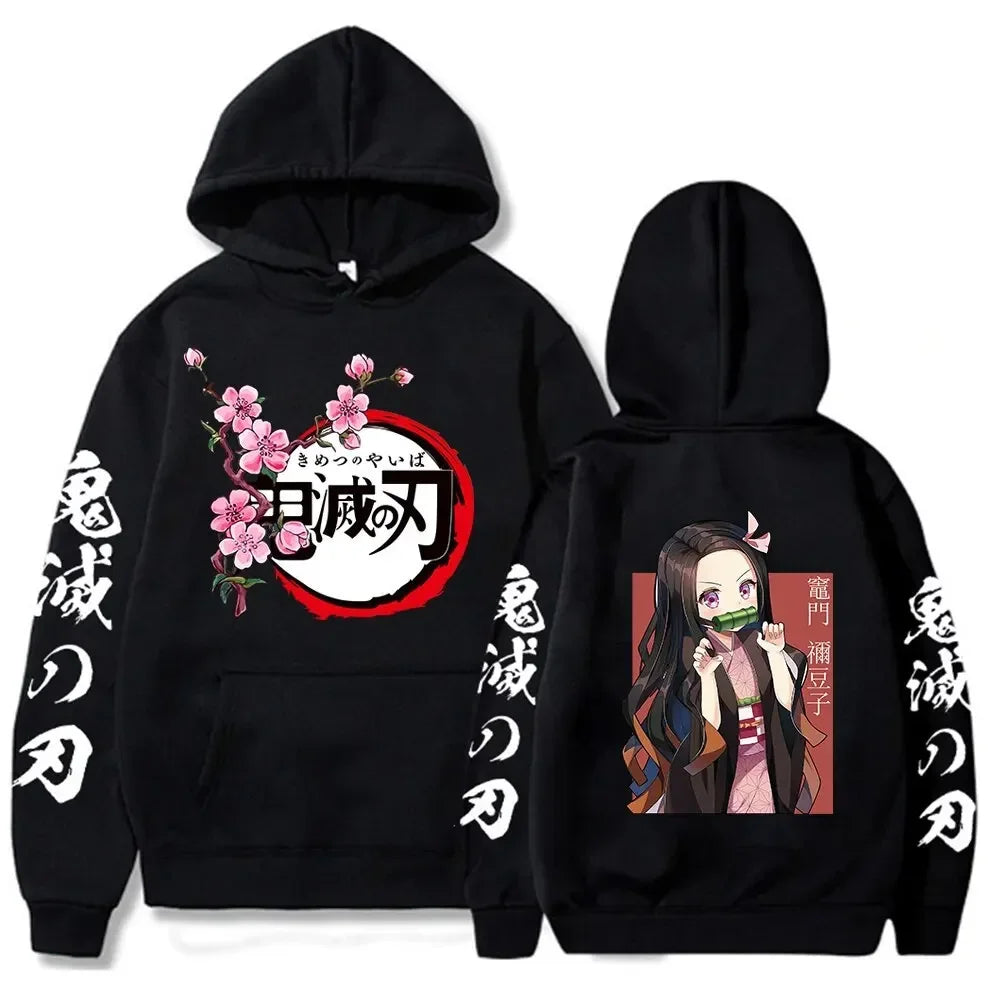 New Demon Slayer Graphic Printed Hoodie Sweatshirt