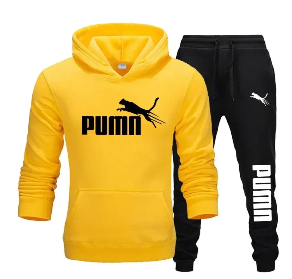 Streetwear Trendy Hoodie, Lightweight Sweatpants,