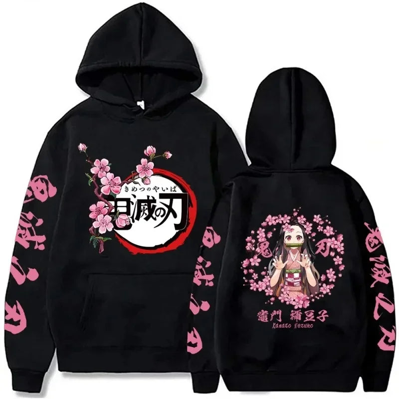 New Demon Slayer Graphic Printed Hoodie Sweatshirt