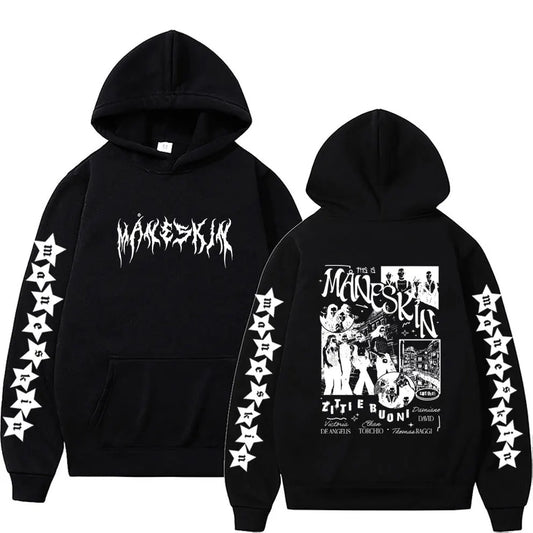 Maneskin Double Sided graphic print