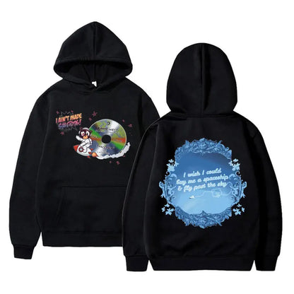 Rapper Kanye West Graduation Printed Hoodies