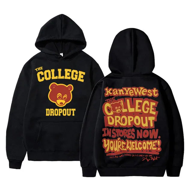 Rapper Kanye West Graduation Printed Hoodies