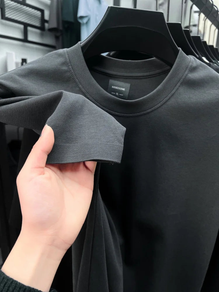 Luxury men's short sleeve T-shirt