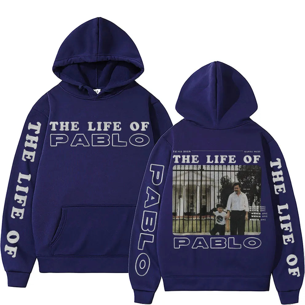 The Life of Pablo Inspired Album Cover Graphic Hoodies