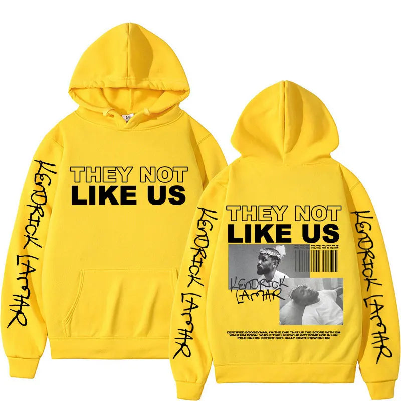 They Not Like Us Album Rapper Kendrick Lamar Hoodies