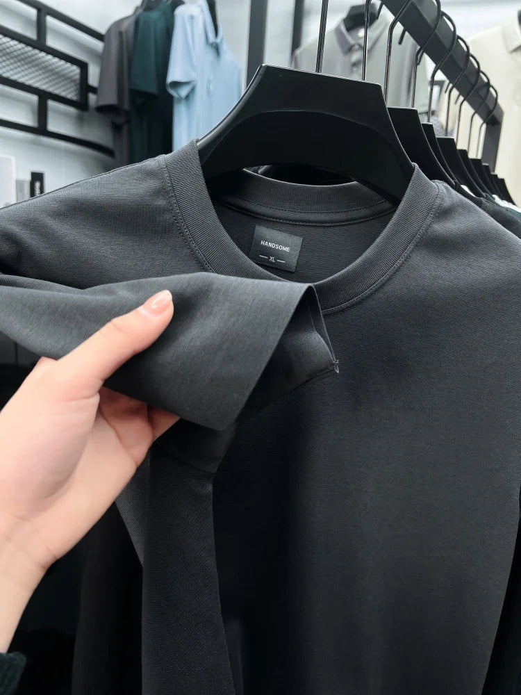 Luxury men's short sleeve T-shirt