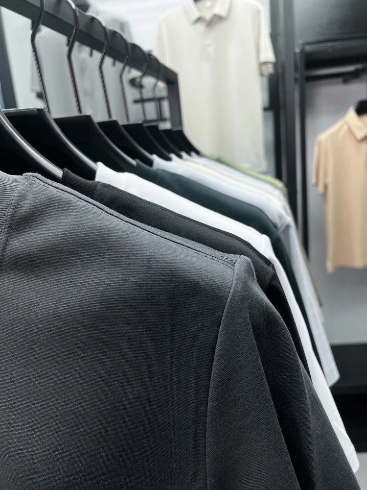 Luxury men's short sleeve T-shirt