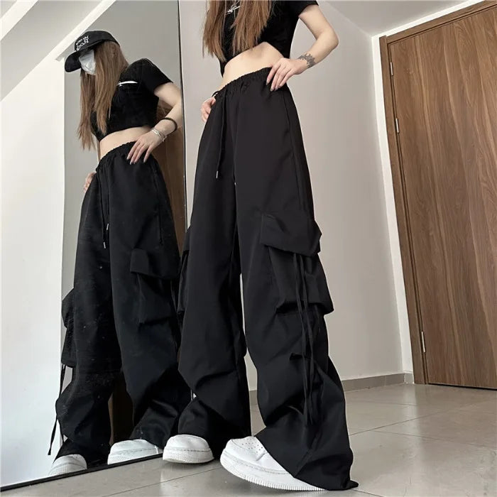 Retro Cargo Pants Women