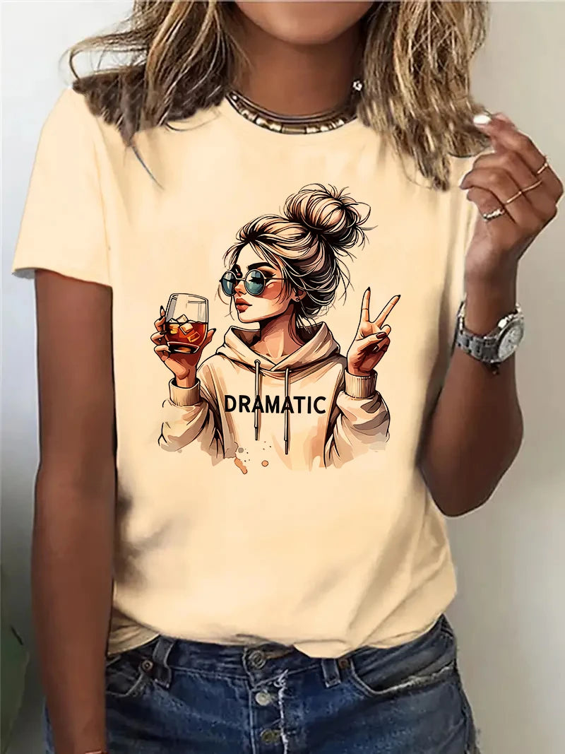 Women'S Casual Graphic T-Shirt