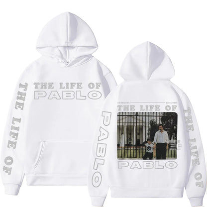 The Life of Pablo Inspired Album Cover Graphic Hoodies