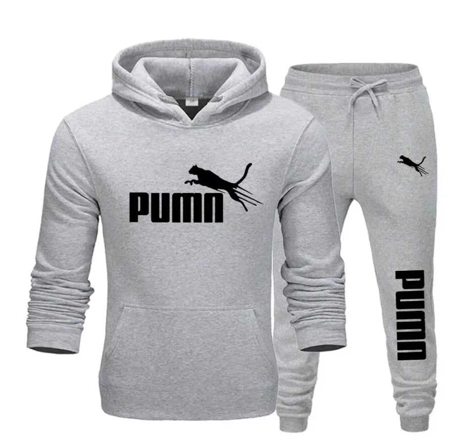 Streetwear Trendy Hoodie, Lightweight Sweatpants,