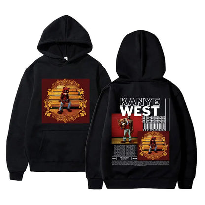 Rapper Kanye West Graduation Printed Hoodies