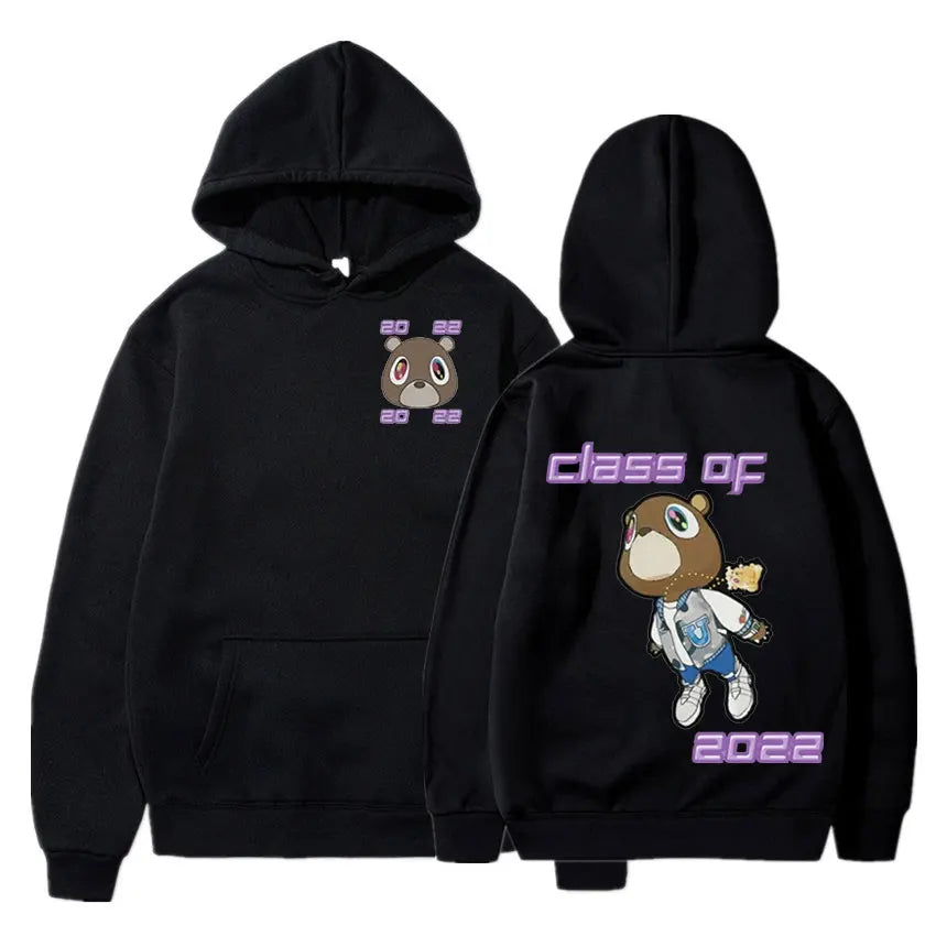 Rapper Kanye West Graduation Printed Hoodies