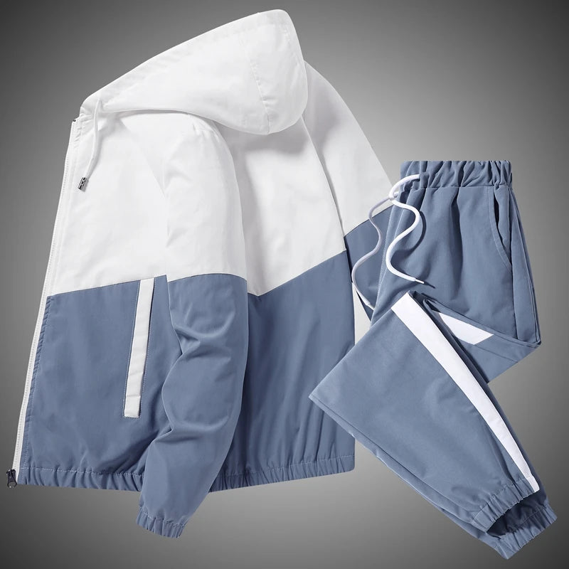 Mens Tracksuit Casual Sportswear Jackets And Pants