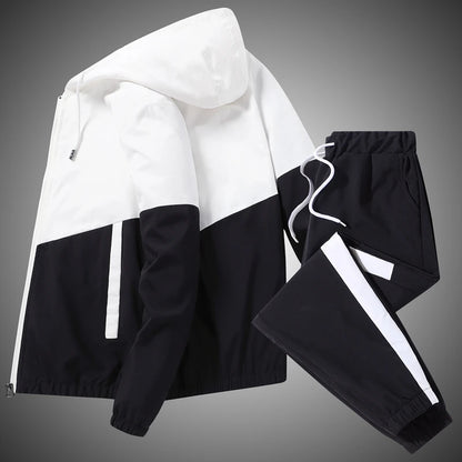 Mens Tracksuit Casual Sportswear Jackets And Pants