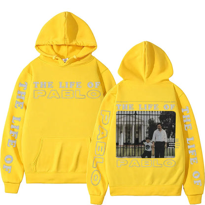 The Life of Pablo Inspired Album Cover Graphic Hoodies