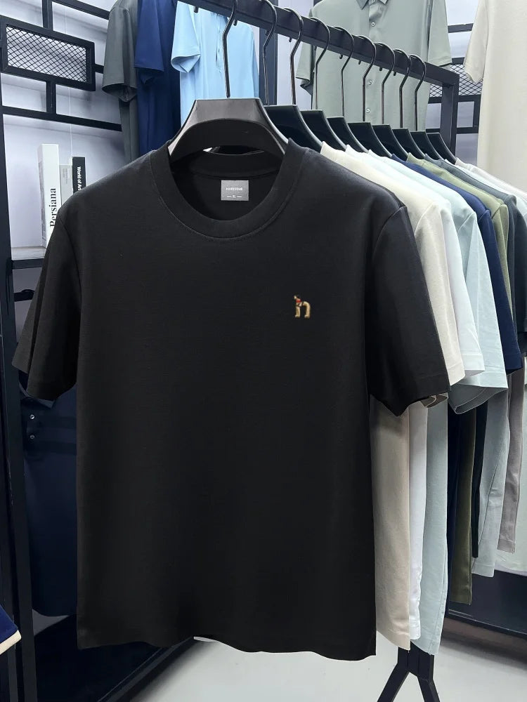 Luxury men's short sleeve T-shirt