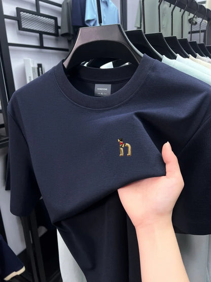 Luxury men's short sleeve T-shirt