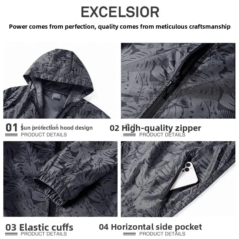 Thin Outdoor Windbreakers Summer Fashion
