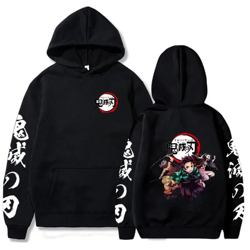 New Demon Slayer Graphic Printed Hoodie Sweatshirt