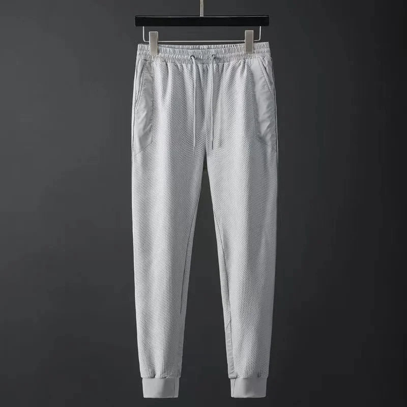 Men Tracksuit Zipper Hooded Jacket and Sweatpants
