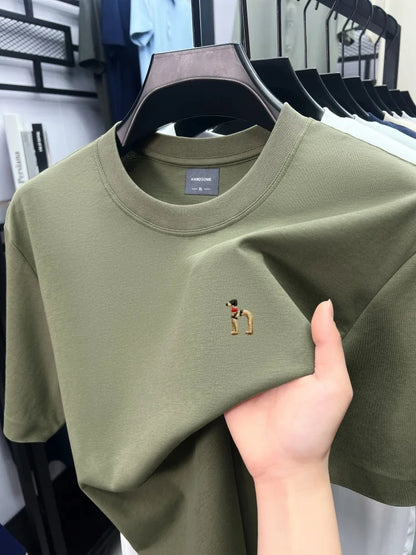 Luxury men's short sleeve T-shirt
