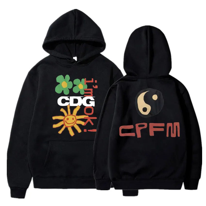 Rapper Kanye West Graduation Printed Hoodies