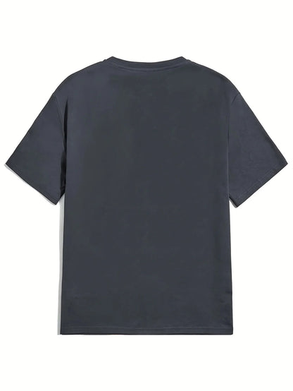 Men's Summer T-Shirts Mountain Graphic Printed