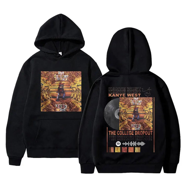 Rapper Kanye West Graduation Printed Hoodies