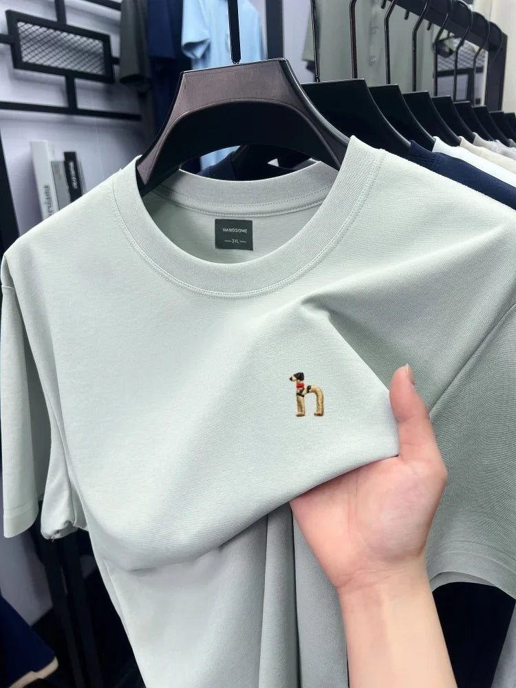 Luxury men's short sleeve T-shirt