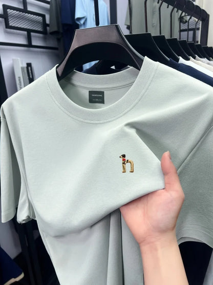 Luxury men's short sleeve T-shirt