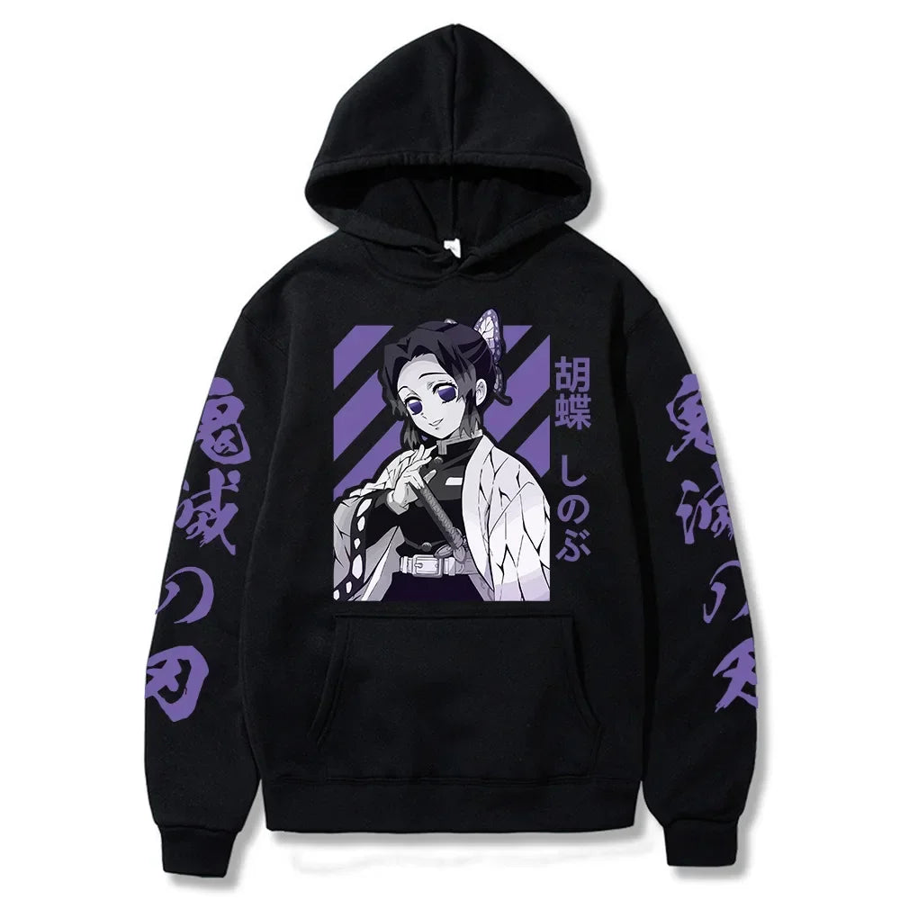 New Demon Slayer Graphic Printed Hoodie Sweatshirt