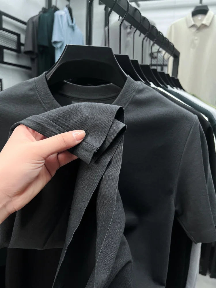Luxury men's short sleeve T-shirt
