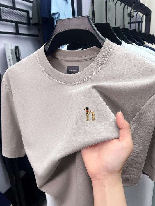 Luxury men's short sleeve T-shirt