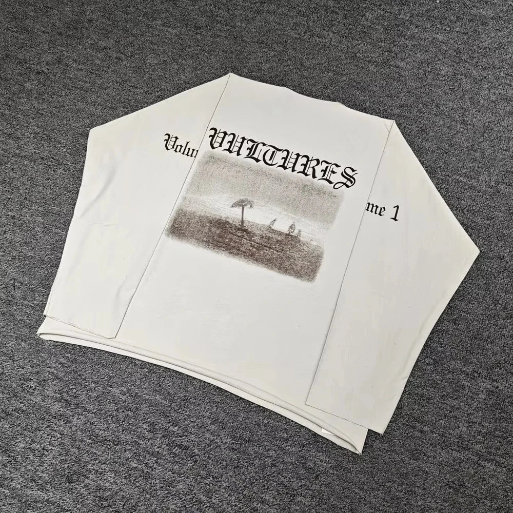 Streetwear long-sleeved T-shirts loose fit