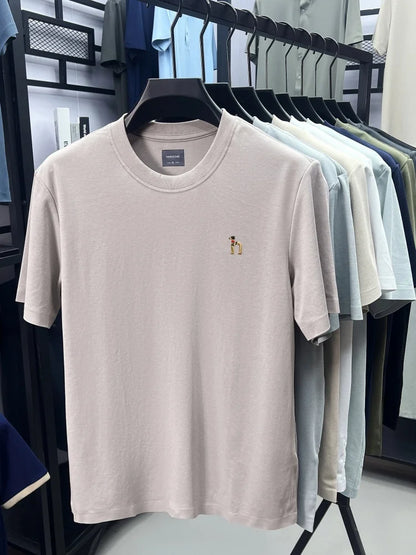 Luxury men's short sleeve T-shirt