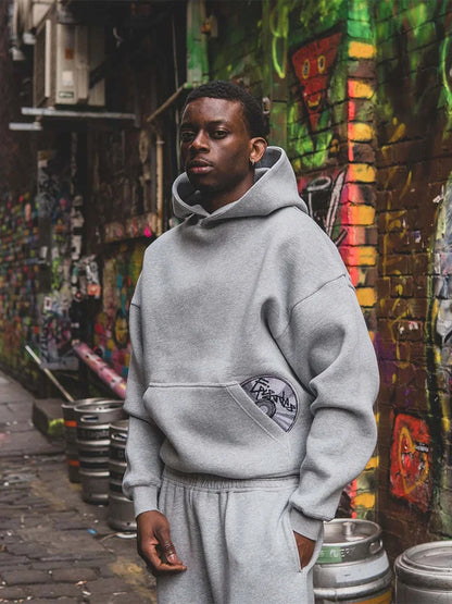 Trendy High Street Retro Casual Streetwear Men's