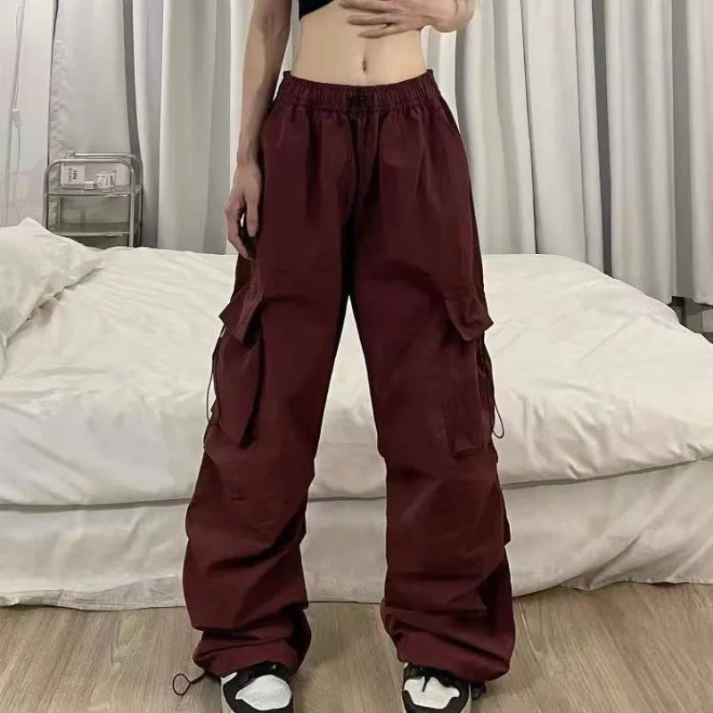 Retro Cargo Pants Women