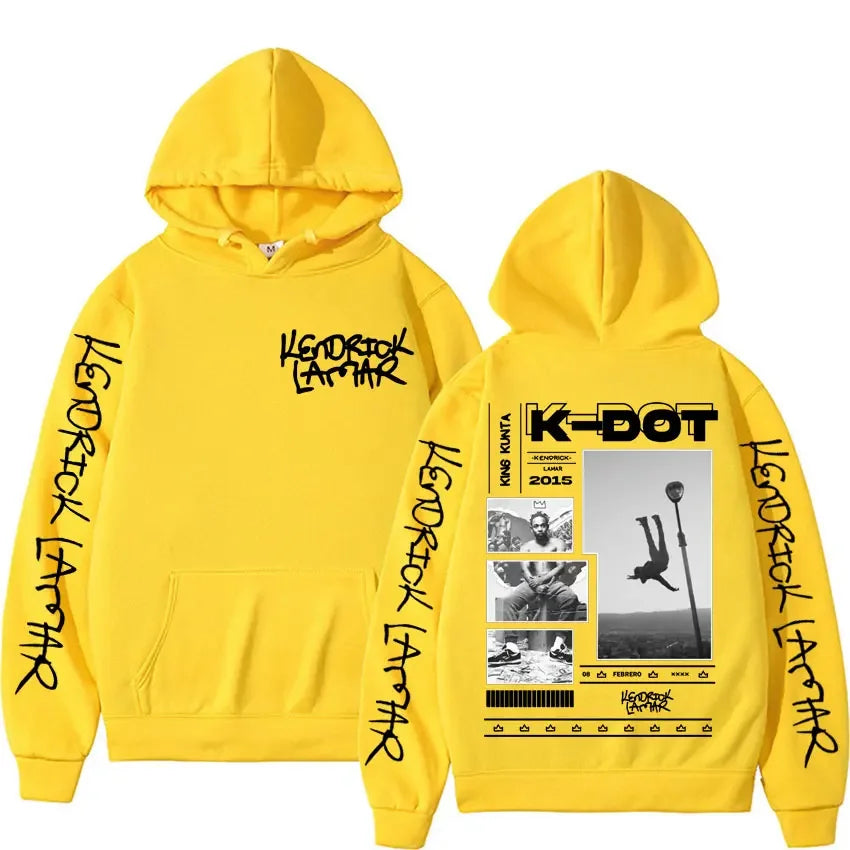 Rapper Kendrick Lamar King Kunta Cover Hoodies