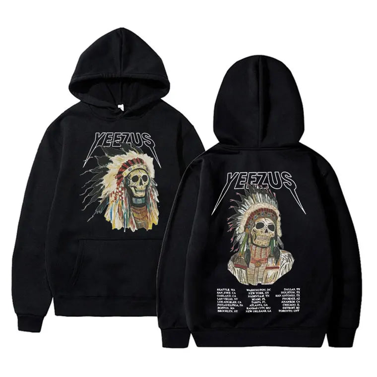 Rapper Kanye West Graduation Printed Hoodies
