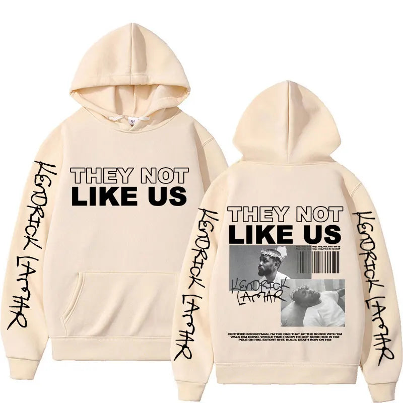 They Not Like Us Album Rapper Kendrick Lamar Hoodies