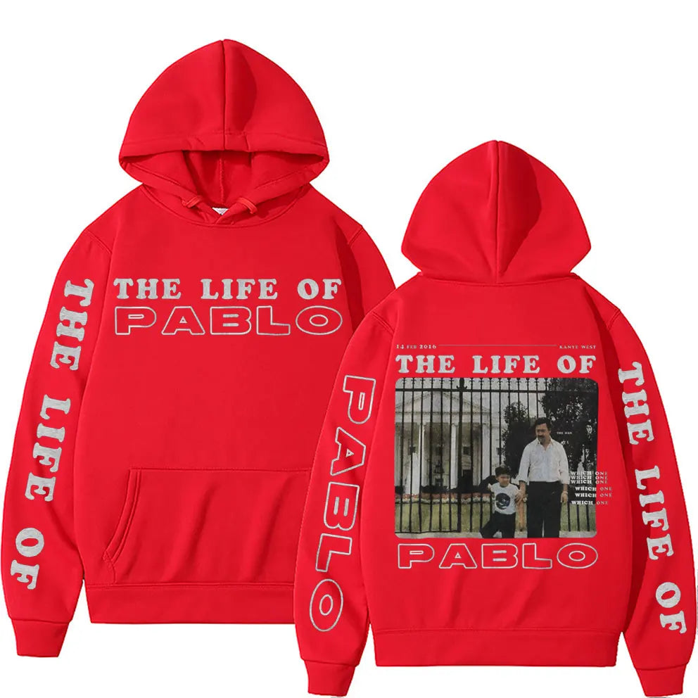 The Life of Pablo Inspired Album Cover Graphic Hoodies