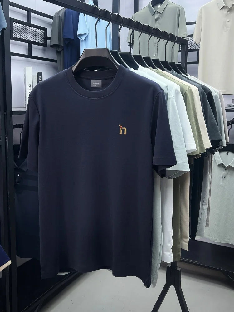 Luxury men's short sleeve T-shirt