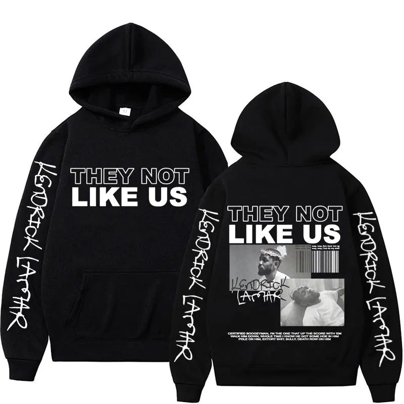 They Not Like Us Album Rapper Kendrick Lamar Hoodies