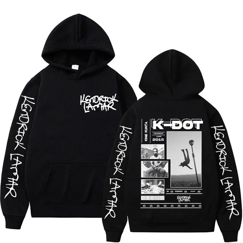 Rapper Kendrick Lamar King Kunta Cover Hoodies