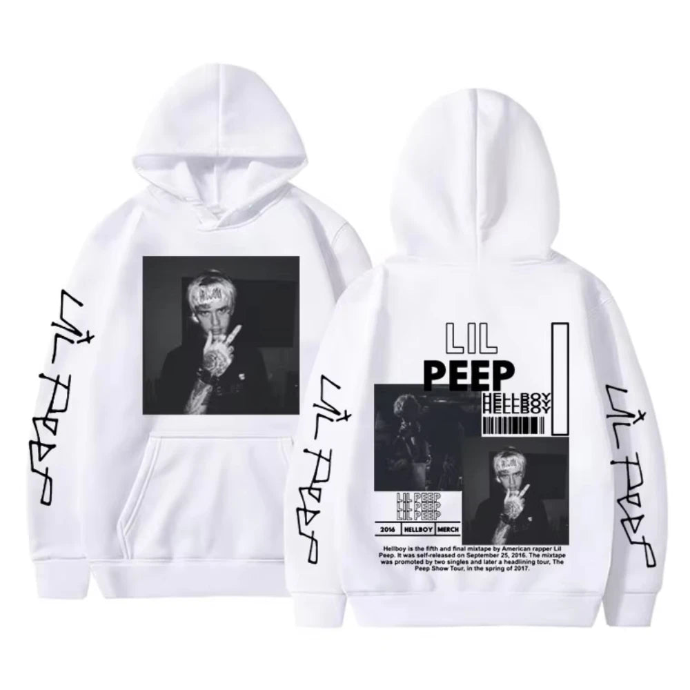 Rapper Lil Peep Hell Boy Crybaby Graphics Hoodies
